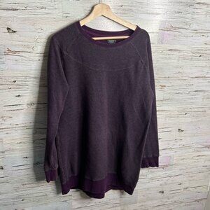 Roots Purple Long Sleeve Dress